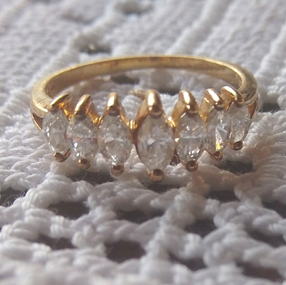 Jewelry - 14K Yellow Gold Diamond Engagement Ring